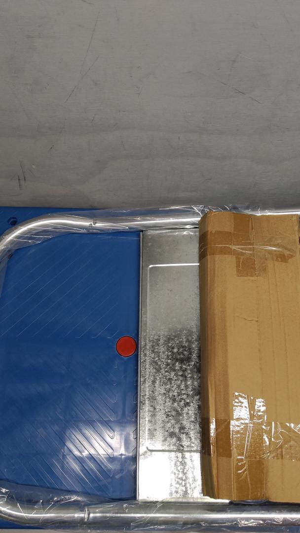 660lbs Foldable Platform Truck Dolly with Swivel Wheels, Heavy Duty Moving Platform Hand Truck, Moving Flatbed Cart Push Cart Platform Dolly Cart for Groceries, Warehouse(35.43" x 23.62")