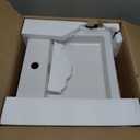 20.5" x 14.4" Self-rimming Bathroom Sink Undermount or Drop-in Ceramic Vanity Basin with Overflow (OB-15)