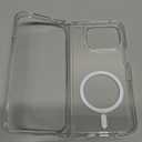 TIANNIUKE Magnetic Case for Google Pixel 9 Pro Fold, Transparent and Yellow Resistant,Compatible with MagSafe,Slim Fit Shockproof Protective Phone Case for Pixel 9 Pro Fold Case (Transparent) (Clear)