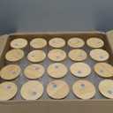 YOUKE OLA 20 Pack Glass Cups with Bamboo Lids and Glass Straw 16oz Beer Can Shaped Drinking Glasses Cups, Glass Tumbler Reusable Cute Cups for Whiskey, Iced Coffee, Tea, Soda, Cocktail, Gift, Clear