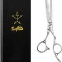 High-end Professional Hair Thinning Scissors Hair Cutting Teeth Shears Barber Hairdressing Texturizing Scissor Extremely Very Sharp 5.5 Inch Stainless Steel Alloy For Men,Women,Salon & Home