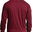 G-Style USA Men's Cross-Dyed Heather Jersey Lightweight Pullover Hoodie Sweatshirt (Red, S)