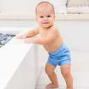 Splash About Happy Nappy Reusable Swim Diaper, Cashmere Blue, 3-4 Years
