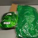 Women Green Costume Wig Set  4Pcs Adult Short Green Cosplay Wig Adjustable with Wig Cap, False Eyelashes, Purple Scarf & Puff Skirt  Character Outfit for Halloween, Anime, Party & Cosplay