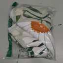 Abstract Boho Sage Green Floral Kitchen Towels Set of 2, 70s Retro Groovy Boho Botanical Dish Tea Towels for Kitchen Decor, Mid Century Modern Hand Towels for Bathroom Decor, 16x24 Inch