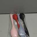 Cooking Spoon 2Pcs 10.8'' Large Serving Spoons Black Heat Resistant Silicone Spoon, Non-Stick Mixing Kitchen Spoons, Premium Silicone Kitchen Utensils for Stirring, Baking & Mixing, Dishwasher Safe