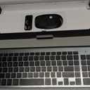 Wireless Keyboard and Mouse Combo Backlit - Compact Quiet Keyboard with RGB Mouse, Rechargeable, Slim, Sleep Mode, Portable Cordless Keyboard Mouse Set for Mac, Windows (Space Gray) - SABLUTE KM61PRO