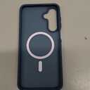 FNTCASE for Galaxy A17 5G Phone Case: for Galaxy A16 5G Phone Case [Compatible with Magsafe] Matte Translucent [Screen Protector] Military Grade Protection for Samsung A 17 & A 16 Cases - Blue