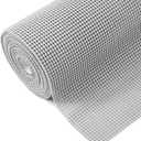 iwtmm Drawer Shelf and Cabinet Liners Non-Adhesive Extra Strong Grip - Keep Items in Place for Kitchen, Bathroom, Office & Wardrobe, Heavy Duty Anti-Slip Liners for Cabinets, Cupboards, Drawers (Classic Grey)