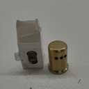 Akicon Brushed Gold Brass Finish Kitchen Dishwasher Air Gap Cap, brass Air Gap Cover