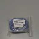 12pcs Clip in Light Blue Hair Extensions Mix Tinsels - 22 Inch Colored, 2 in 1 Rainbow With Silver Tinsels - Colorful Holiday Party Highlights for Women