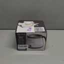 Candy and Chocolate Melting Pot, Mini Electric Fondue Pot, Melts Candy Chocolate in a Couple of Minutes, Ideal for Cake Pops Cookies Cakes, 1 Cups, Single Pot, Gray