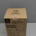 PAPIFEED Automatic Cat Feeder with App Control, 2.4G WiFi Auto Cat Food Dispenser, 3L Cat Feeder Automatic with Dual Power Supply, Easy-Clean Design for Cats & Small Dogs (Grey)