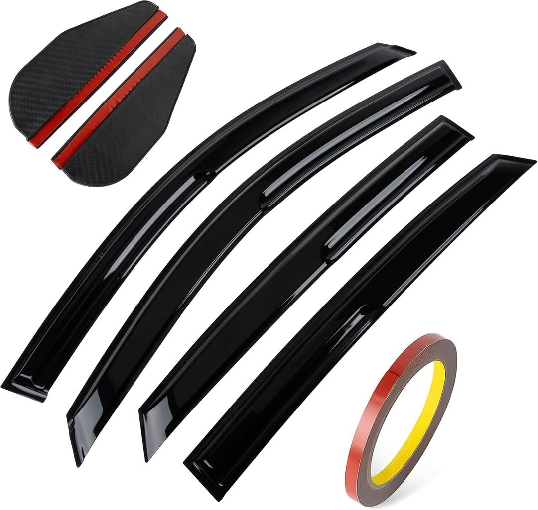 Window Visors Rain Guards for Honda Accord 2018-2022 10th Gen 4-Door Sedan