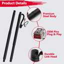 Power Rear Liftgate Struts Compatible with 2015-2019 Suburban Tahoe Yukon Escala-de ESV, A Pair Electric Trunk Lift Support Shock Struts Replacement 84306929 84183515 84183516