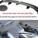 STSEV01 Universal 55" Rear Spoiler Wing GT Racing Spoiler Accessories