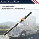 Strut and Hood Assist Compatible with Kenworth T680, for Peterbilt 579 Replace L716009 L716021 L716017 A99609 Hood Struts Shocks Lift Support