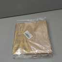 2 x 40 Pack Bakery Bags with Window, 7.3x7.9 Inch Kraft Paper Food Bags for Cookies, Donut, Egg Sandwich, Waffle Cake Packaging