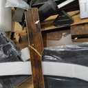 VASAGLE Electric Standing Desk with Drawers, 47.2 x 23.6 Inches, Sit Stand Desk with Power Outlet and LED Lights, Adjustable Height, Storage Shelf, 3 Memory Buttons, for Home Office, Rustic Brown