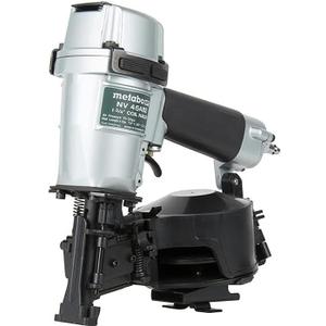 Metabo HPT Roofing Nailer, Pro-preferred Pneumatic Power Nailers, Ideal for Asphalt Roofing Shingles, 16 Degree 7/8 to 1-3/4 Roofing Nails, NV45AB2 Metabo HPT Roofing Nailer, Pro-preferred Pneumatic Power Nailers, Ideal for Asphalt Roofing Shingles, 16 Degree 7/8 to 1-3/4 Roofing Nails, NV45AB2