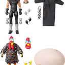 Mattel WWE Set of 2 Action Figures, Ultimate Edition Survivor Series 1990 Undertaker & Gobbledy Gooker Collectibles with Interchangeable Accessories