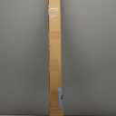 1 Inch Blackout Curtain Rods for Windows Patio, Adjustable Room Divider Curtain Rod Wall Mount & Ceiling Mount for Indoor & Outdoor, Black, 72" to 144"