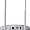 TP-Link WiFi Access Point TL-WA801N, 2.4Ghz 300Mbps, Supports Multi-SSID/Client/Bridge/Range Extender, 2 Fixed Antennas, Passive PoE Injector Included