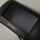 HOUSBAY Glow Small Alarm Clock Radio for Bedrooms with 7 Color Night Light, Dual Alarm, Dimmer, USB Charger, Battery Backup, Nap Timer, FM Radio with Auto-Off Timer for Bedside (Black)