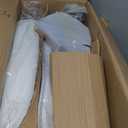 EDISHINE Floor Lamp with Shelves, 5-Tier Glass Display Shelf with Remote/Foot Control, 5CCT & Dimmable Corner Shelf Lamp, Open Display Cabinet, Floor Lamps for Living Room, Bedroom, Black