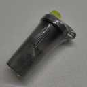 Mr. Pen- Shaker Bottles for Protein Mixes with Twist Cap, 28 oz, Gray/Yellow, Protein Shaker Bottle with Wire Whisk Ball