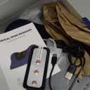 Anzzat Heated Neck Stretcher for Pain Relief,Cervical Traction Device,3 Vibration Modes Portable Wireless Neck and Shoulder Relaxer Hump Corrector Pillow for TMJ Pain Relief and Cervical Spine Alignment