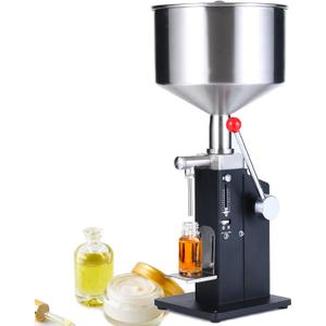 Manual Paste Liquid Filling Machine, Adjustable 5-50ml Bottle Filler A03