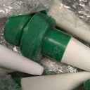 Patelai Terracotta Plant Watering Spikes Self to Use with Cola Bottles Houseplant Watering Stakes Automatic Irrigation System(15 Pack,White)