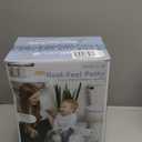 Real Feel 2-in-1 Potty with Wipes Storage, Flushing Sounds & Disposable Liners - Realistic Toilet - Easy to Clean & Assemble - Jool Baby (Aqua)