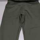 Bluemaple Fleece Lined Leggings for Women High Waisted Tummy Control Thermal Warm Winter for Women Workout Yoga Pants L, Color: 06-fleece Lined Army Green