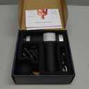 Deep Tissue Massage Gun, Portable Percussion Electric Muscle Massager for Pain Relief, Handheld Massagers with 30 Speeds & 6 Attachments for Back and Neck, Gifts for Men Women (Black)