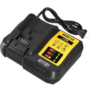 DCB112 for Dewalt Battery Charger Replacement for Dewalt 12V 20V Max Lithium-Ion Battery DCB205 DCB112 DCB201 DCB200 DCB208 DCB206