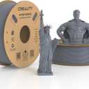 Creality Hyper PLA Filament 1.75mm Grey & Grey 2KG, 30-600mm/s High Speed PLA 3D Printer Filament, 2 Pack 1kg Spool(2.2lbs) PLA, Dimensional Accuracy +/-0.02mm, Fit Most FDM 3D Printer