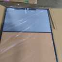 XBoard Magnetic whiteboard 48x 36 - Combo Whiteboard Dry Erase Board/Cork Board, Magnetic White Board + Corkboard with Black Aluminum Frame, 10 Colorful Push Pins & Marker Tray Included