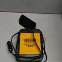 Car Heater,12V 200W Portable Fast Heating Defroster Automobile Windshield Fast Heaters Car Heater That Plugs into Cigarette Lighter for Car, SUV, Trucks (Orange Black)