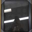 Poker Chip Display Case Frame for 20 Chips, Magnetic Front-Opening Display Case,Wall-Mount Or Tabletop Display with Hinged,Poker Chip Holder for Casino Collector 11.8" X9.8in