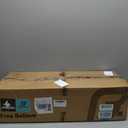 FBSPORT Inflatable Air Gymnastics Mat Training Mats 4/8 inches Thickness Gymnastics Tracks for Home Use/Training/Cheerleading/Yoga/Water with Pump (6.6ft*3.3ft*4in(2*1*0.1m), Black)