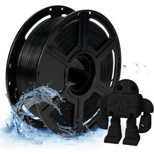 FLASHFORGE PETG Pro Filament 1.75mm Black, 3D Printer Filament 1kg (2.2lbs) Spool, Dimensional Accuracy +/- 0.02mm, 3D Printing Filament for Various Mechanical Parts, Waterproof Parts