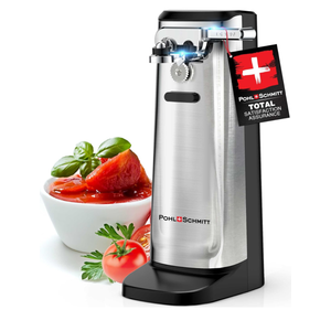 POHL SCHMITT 3 in 1 Electric Can Opener Smooth Edge with Knife Sharpener and Bottle Opener - Easy Push Down Lever - All Standard-Size & Pop-Top Cans, Durable Stainless Steel & ABS, Kitchen Accessories
900+ bought in past month