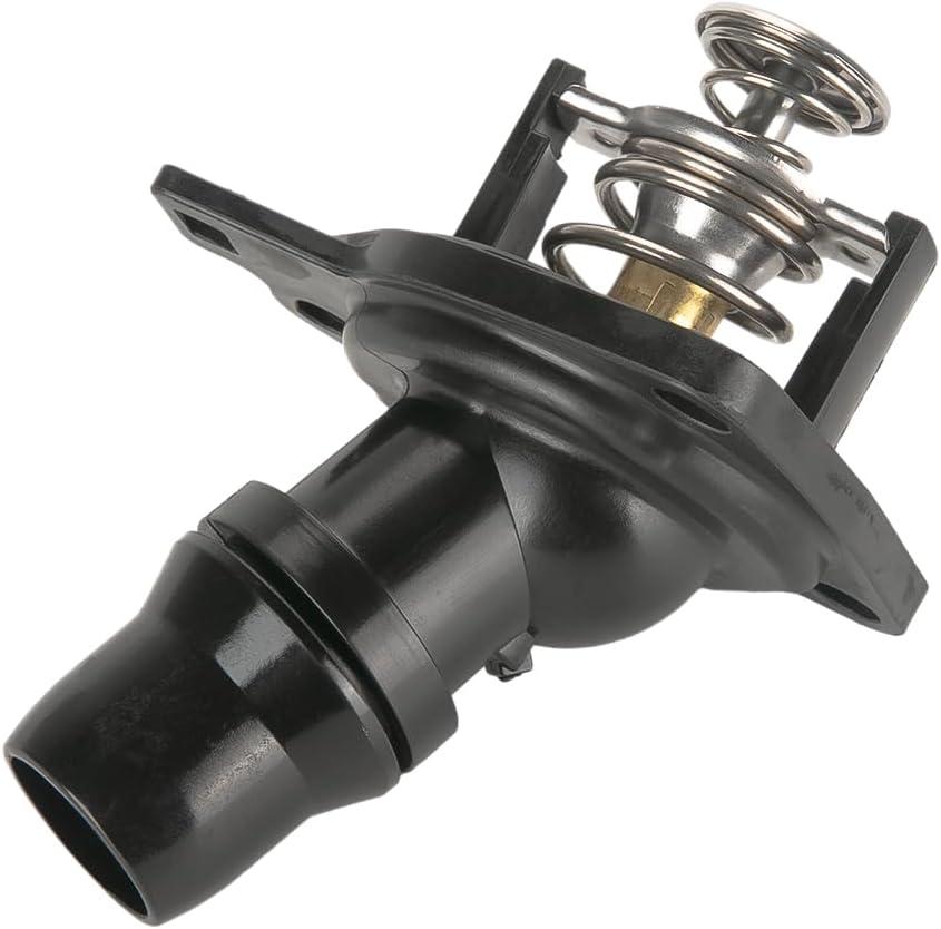 Engine Coolant Thermostat Housing Assembly - Compatible for Honda Accord 2.4L L4 - Gas 2003-2006 for Honda Element 2.4L L4 - Gas 2003-2011 - Replace Part 19301-RAA-A02, 19301RAAA02