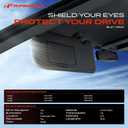 A-Premium Right Passenger Side Sun Visor Compatible with Dodge Ram