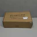 Set of 24 Waterproof Outdoor Flameless Candles, LED Candles with 4 Remote and Timer,(H 4" 5" 6" x D 2.2"),for Christmas, Halloween, Wedding, Festival