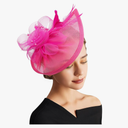 DRESHOW Women Fascinator Hats Tea Party Hat Vintage Pillbox Hat Headband for Cocktail