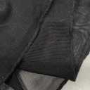 WIHOLL Womens Mesh Sheer Tops Sexy Crew Neck Summer Loose FIt Party Clubwear Shirts (Large, A-1 Black)