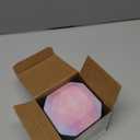 Body Powder Puff and Container, 3.35" Portable Dusting Powder Container with Soft Puff Powder Case Box Jar for Baby Women Home and Travel Use(Blue)